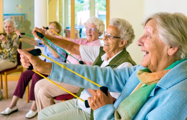 people-at-retirement-home | Here’s Why Seniors Thrive in an Assisted Living Community!