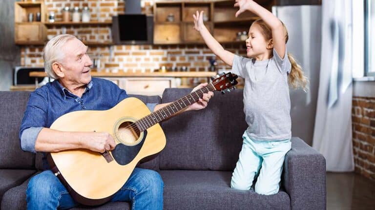 aged-man-playing-the-guitar-9-New-Hobby-Ideas-You-Should-Introduce-To-Your-Parents | 9 New Hobby Ideas You Should Introduce To Your Parents