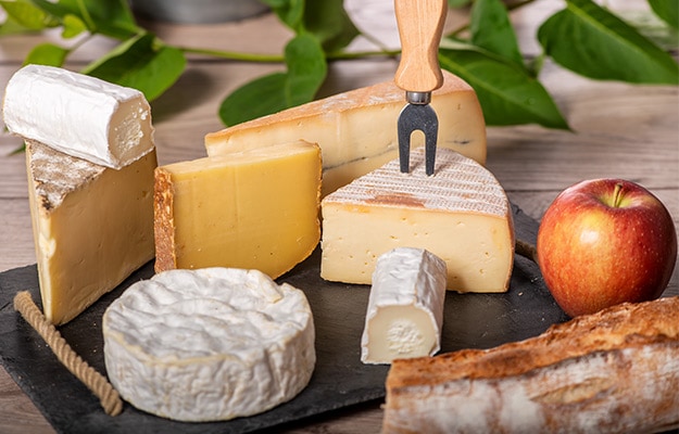 platter-of-different-french-cheeses-Cheese-Board