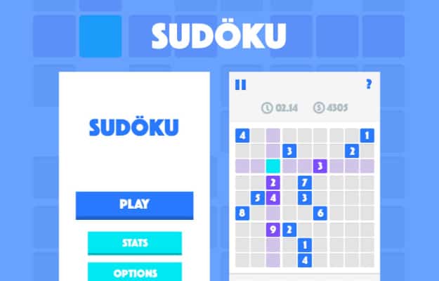 BLOG_12O_Sudoku | 7 Best Memory & Word Game Apps To Help Promote Brain Function In Seniors