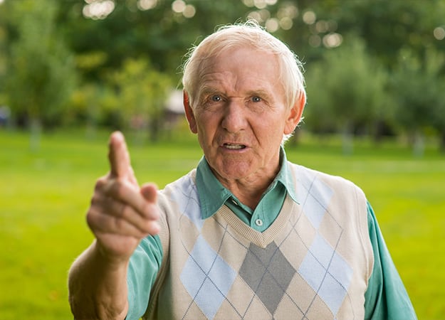 12Oaks-Senior man threatens with finger-as-Why Do Seniors Become Irrational_