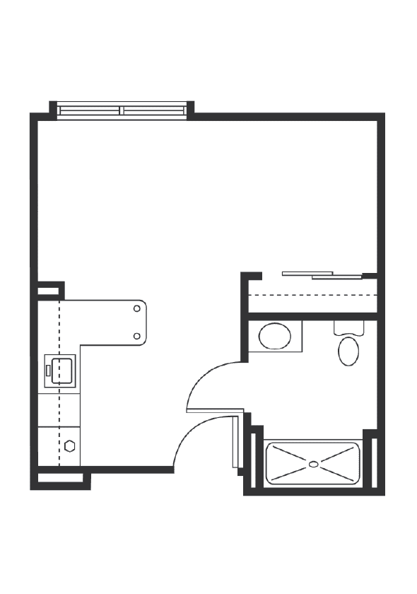 1. Hopkins Court Floor plans Studio Premium