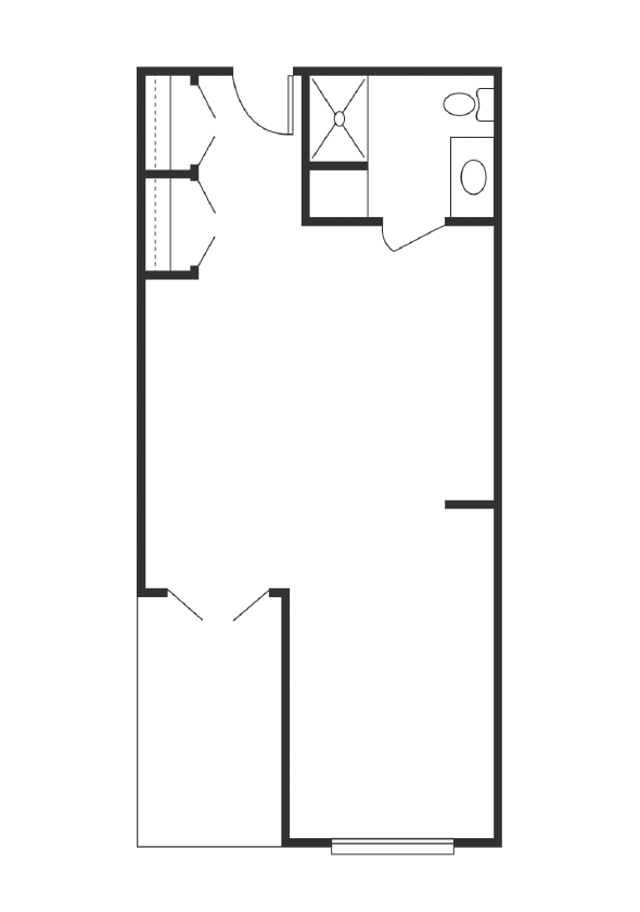 11. Broadmoor Court Floor plans Studio