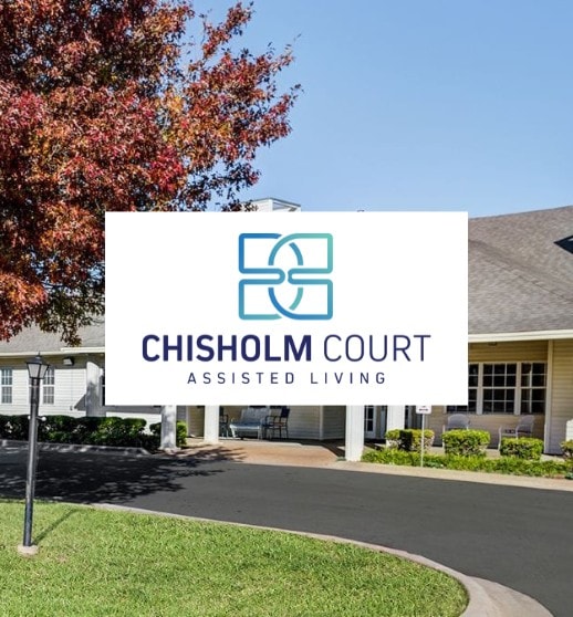 chisholm court assisted living square logo