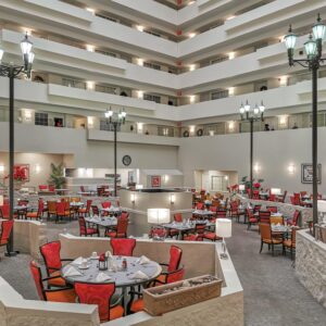 the atriums senior living community overland park Dining 3 1