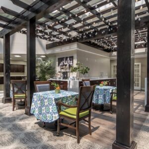 the atriums senior living community overland park Pub Seating 1