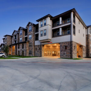The Lodge at Pine Creek Dusk Exterior IMG 203 1 1R2 social