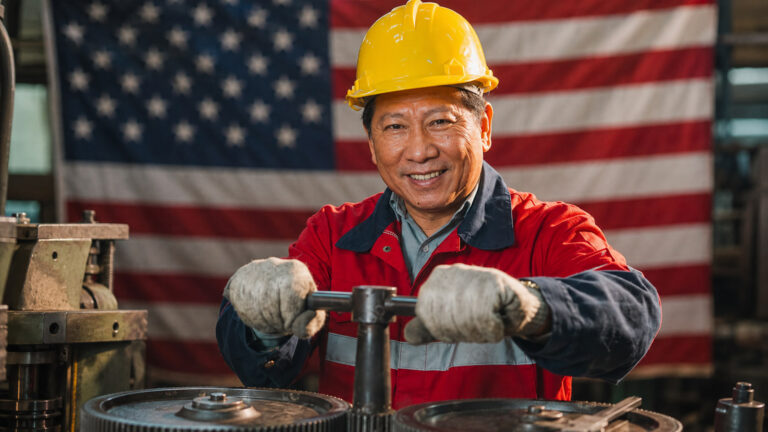 Older adult reflecting on a lifetime of work